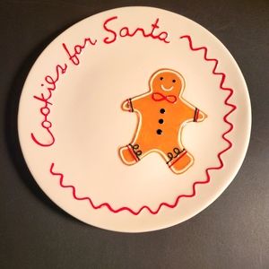 Hallmark Christmas Cookies for Santa Plate